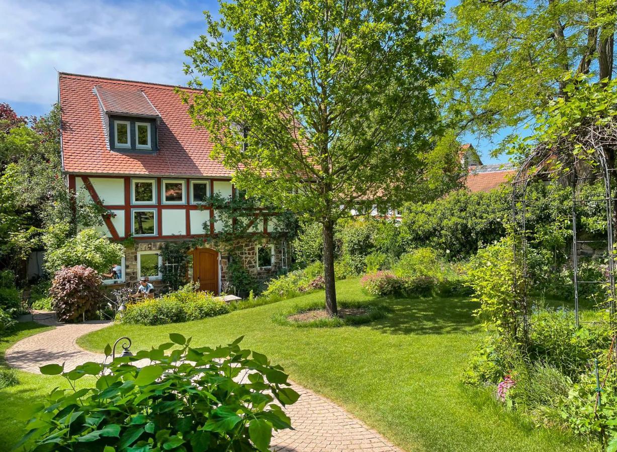Ferienhaus Burgblick Münzenberg Eksteriør billede