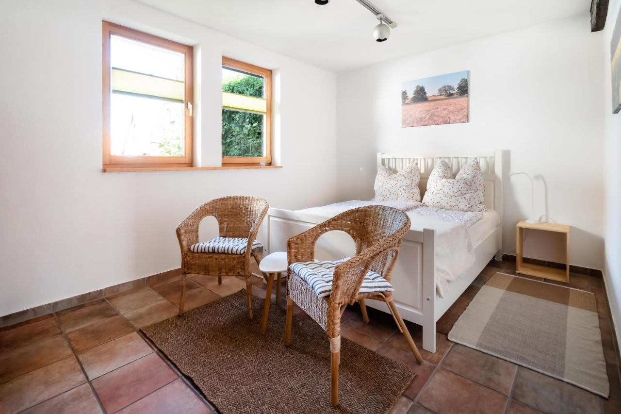 Ferienhaus Burgblick Münzenberg Eksteriør billede