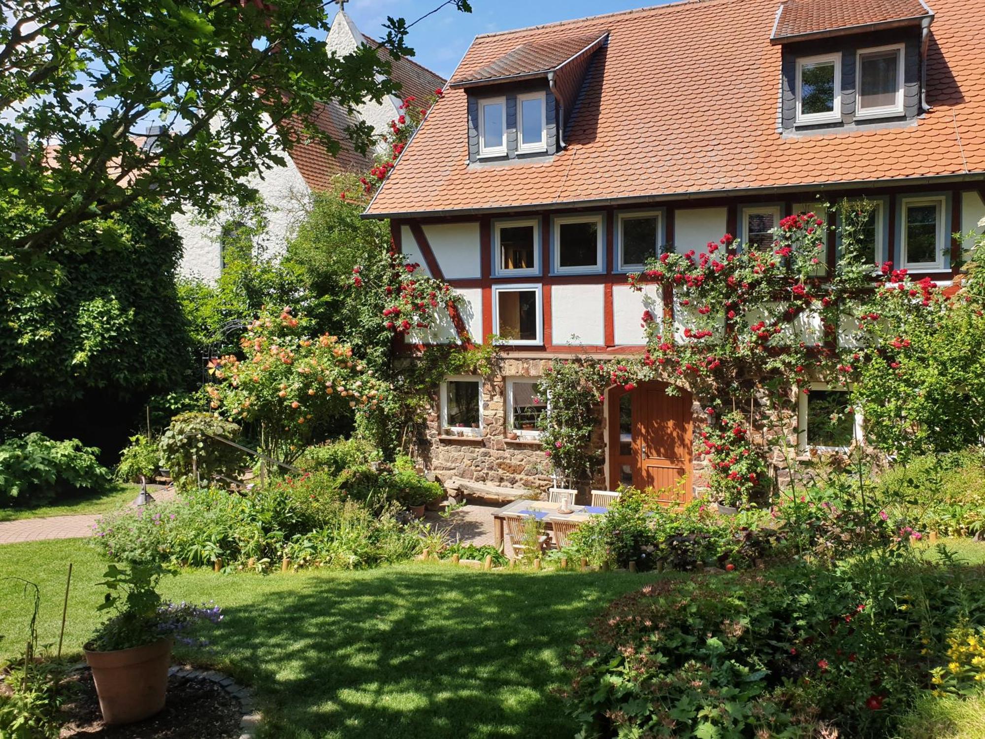 Ferienhaus Burgblick Münzenberg Eksteriør billede